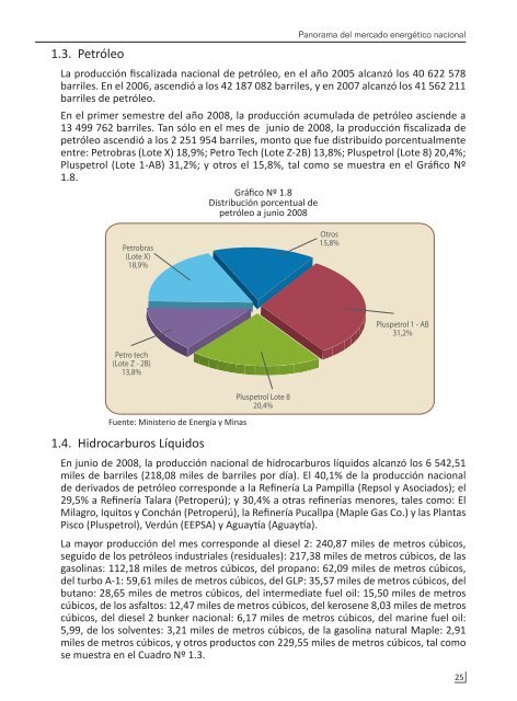 Apuntes para el Plan Energético Nacional - osinergmin