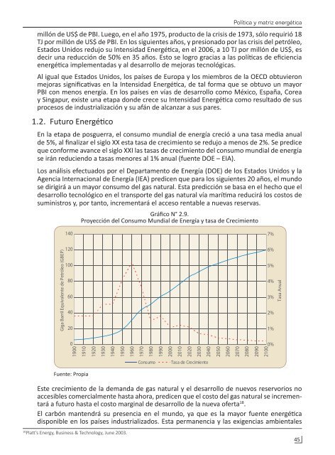 Apuntes para el Plan Energético Nacional - osinergmin