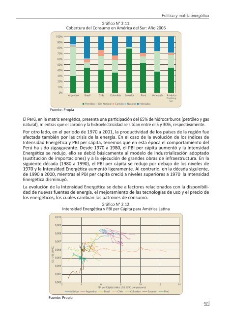 Apuntes para el Plan Energético Nacional - osinergmin