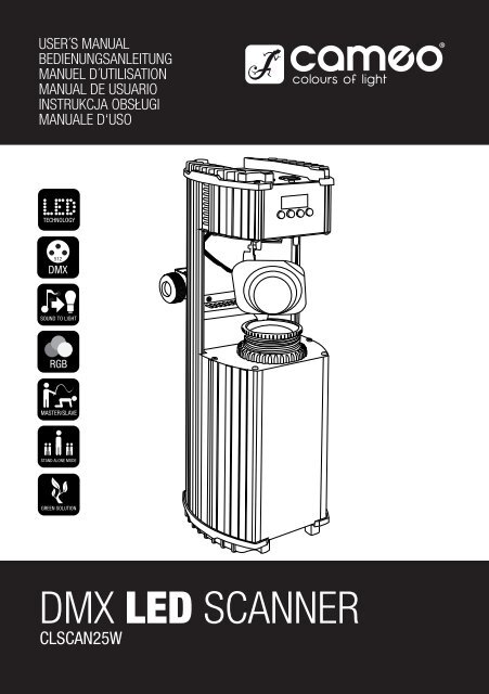 DMX LED SCANNER