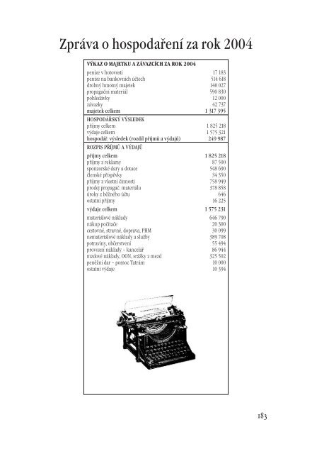 Rocenka 2004 - Jizersko-jeÅ¡tÄdskÃ½ horskÃ½ spolek