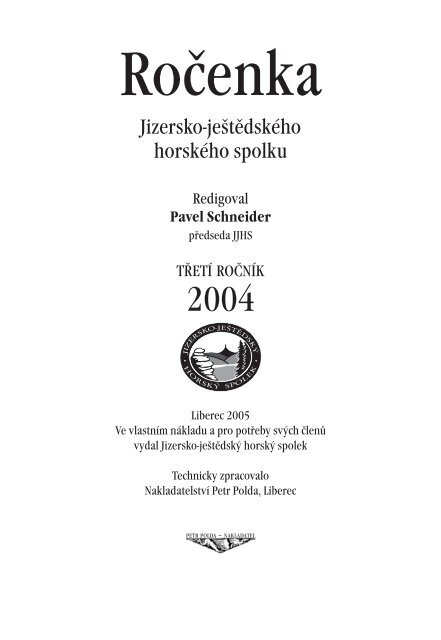 Rocenka 2004 - Jizersko-jeÅ¡tÄdskÃ½ horskÃ½ spolek