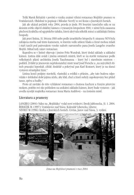 Rocenka 2004 - Jizersko-jeÅ¡tÄdskÃ½ horskÃ½ spolek