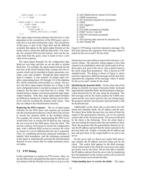 Rosetta: Extracting Protocol Semantics using Binary Analysis with ...