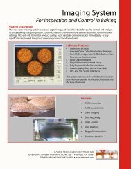 Imaging System - AMF Bakery Systems