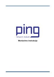 Ping module installation manual_LT - Komfovent