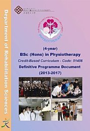 Definitive Programme Document & Syllabus - Department of ...