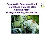 Neuroprognostication for Post-Cardiac Arrest Patients - Emergency ...