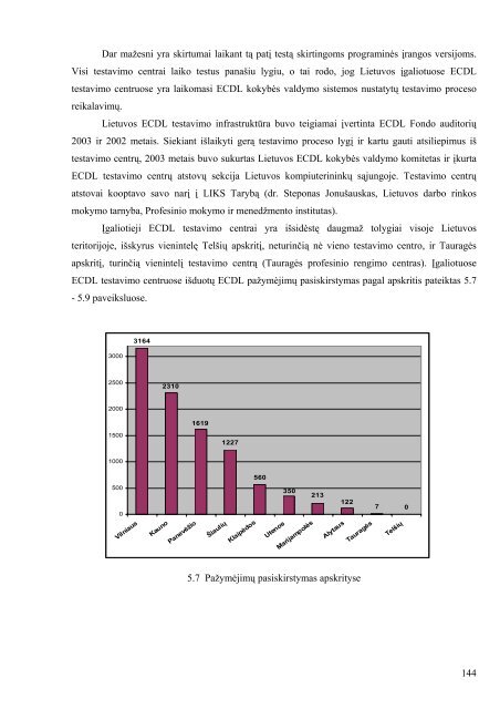 KOMPIUTERINIO RAÅ TINGUMO TYRIMAS - Å vietimo informaciniÅ³ ...