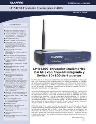 LP-5420G Enrutador InalÃ¡mbrico 2.4 GHz con firewall ... - LanPro