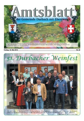 51. Durbacher Weinfest