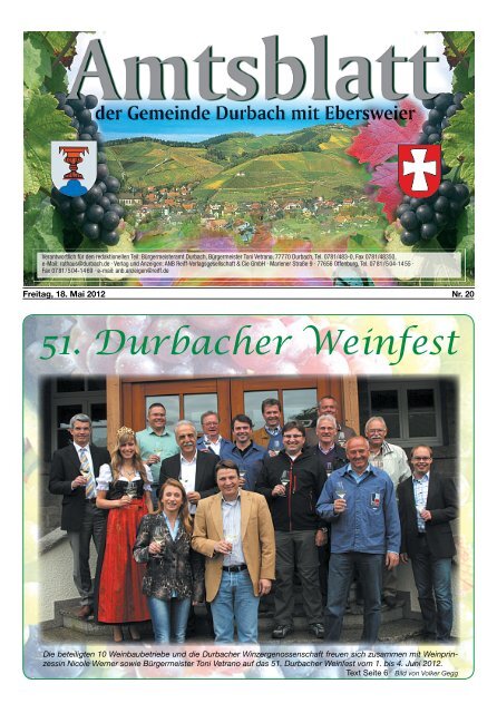 51. Durbacher Weinfest