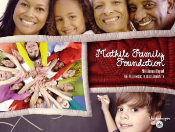 Annual Report - Mathile Family Foundation