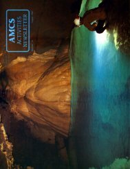 8MB PDF - Association for Mexican Cave Studies