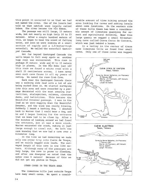 8MB PDF - Association for Mexican Cave Studies