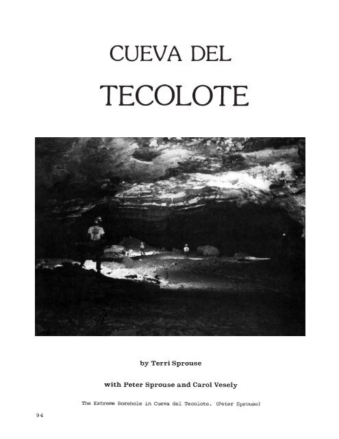 8MB PDF - Association for Mexican Cave Studies