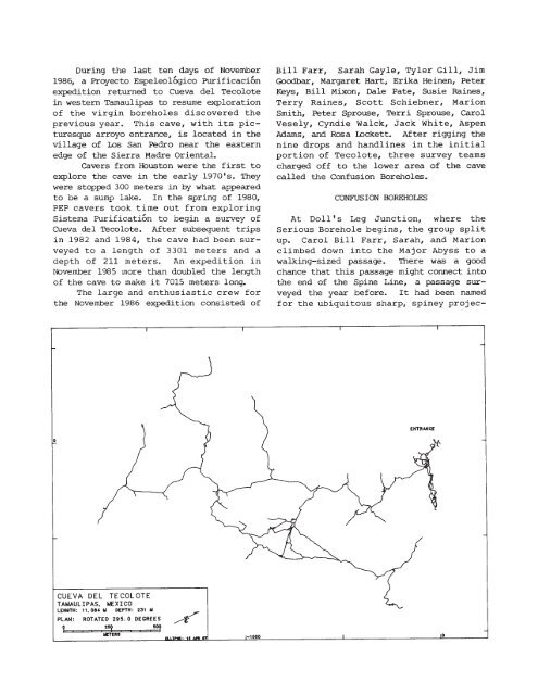 8MB PDF - Association for Mexican Cave Studies