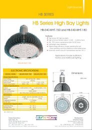 HB Series High Bay Lights - ColorStars