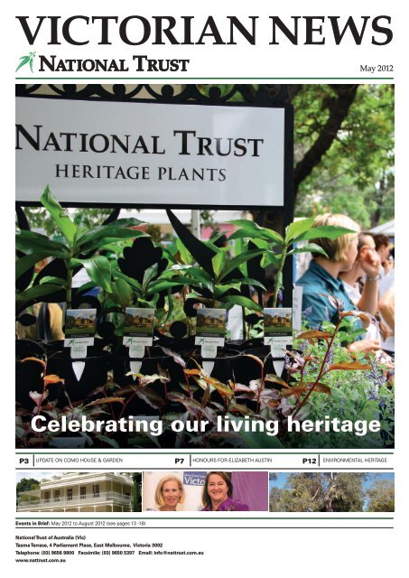 VICTORIAN NEWS - National Trust of Australia