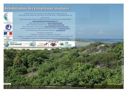 France - Seychelles - Island Conservation Society