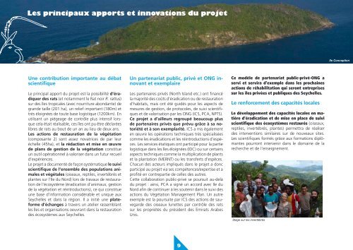 France - Seychelles - Island Conservation Society