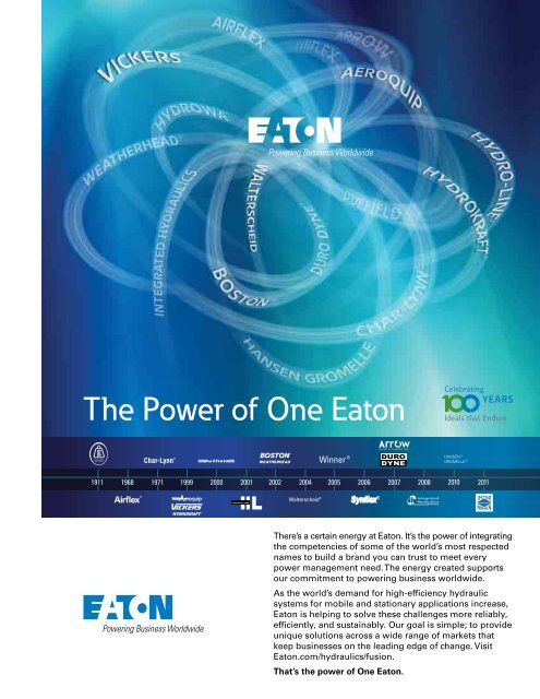 Steering Catalog - Eaton Corporation