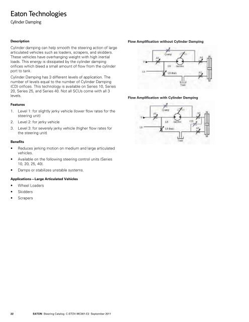 Steering Catalog - Eaton Corporation