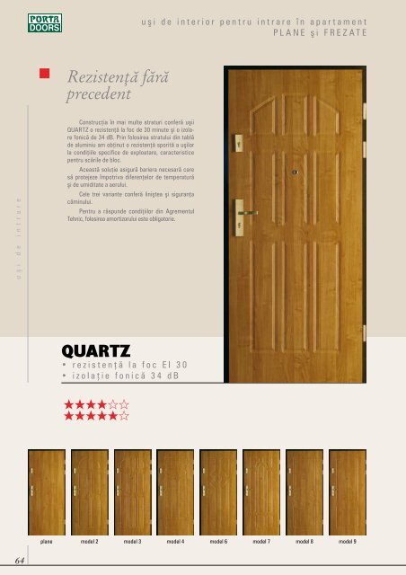 catalogul PortaDoors - Usi Porta Doors