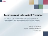 Enea Linux - Multiple Choices