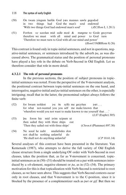 The Syntax of Early English - Cryptm.org