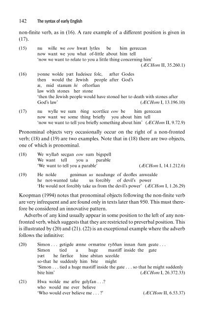 The Syntax of Early English - Cryptm.org