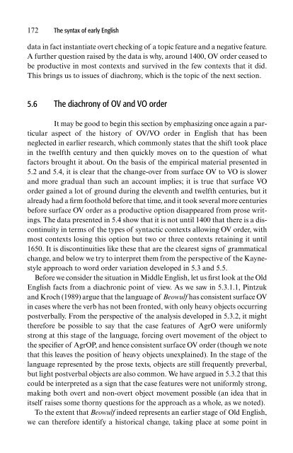 The Syntax of Early English - Cryptm.org