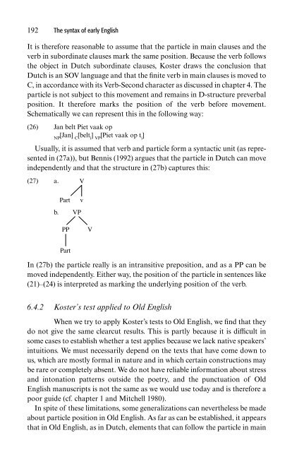 The Syntax of Early English - Cryptm.org