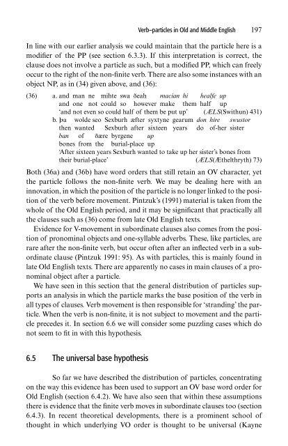 The Syntax of Early English - Cryptm.org