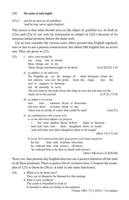 The Syntax of Early English - Cryptm.org