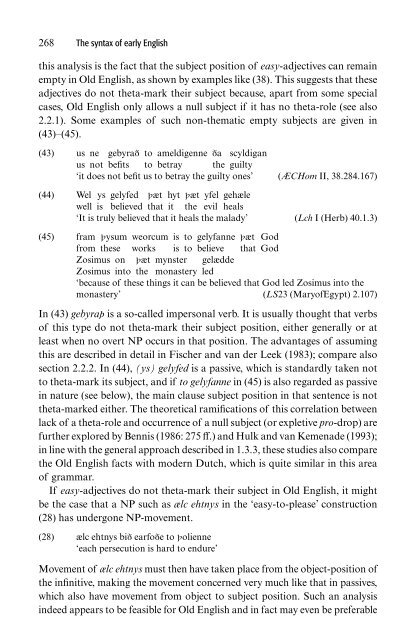 The Syntax of Early English - Cryptm.org