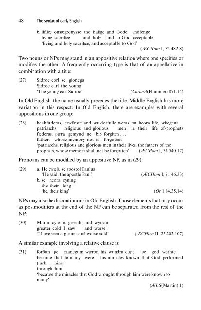 The Syntax of Early English - Cryptm.org