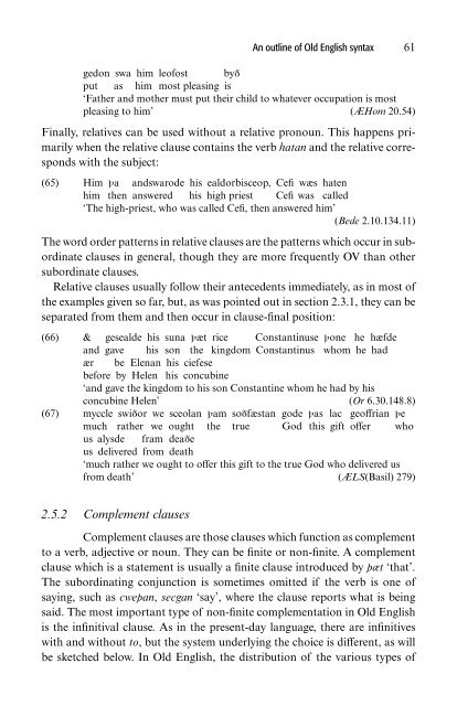 The Syntax of Early English - Cryptm.org