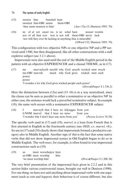 The Syntax of Early English - Cryptm.org