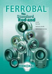 Ferrobal Rod ends, Hydraulic rod ends, Spherical plain bearings ...