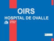 Presentacion OIRS Hospital Ovalle. - Servicio de Salud Coquimbo ...