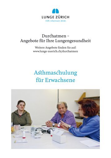 Asthmaschulung für Erwachsene - Gesundheitspass.ch
