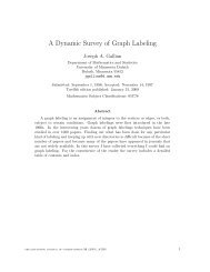 A Dynamic Survey of Graph Labeling - EMIS