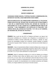 gobierno del estado poder ejecutivo decreto nÃƒÂºmero 482 ciudadana ...