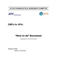 âHow to doâ Document - Active Pharmaceutical Ingredients ...