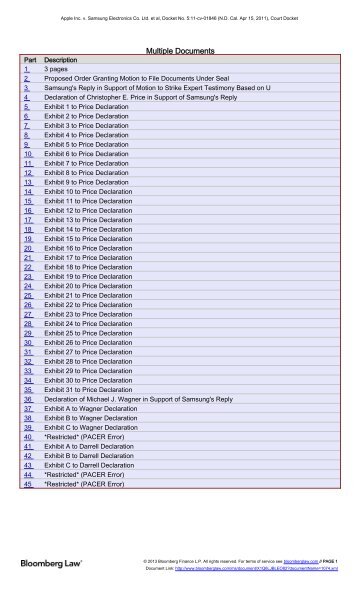 1060 Samsung's Reply.. - A Case study in patent litigation: apple v ...