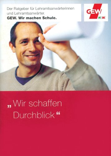 Durchblick 2012 - GEW