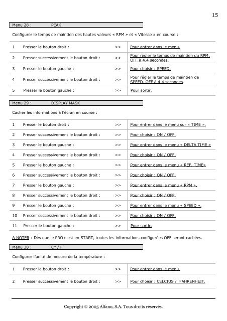 PRO+ LV A-145 Manuel (FR) - Alfano