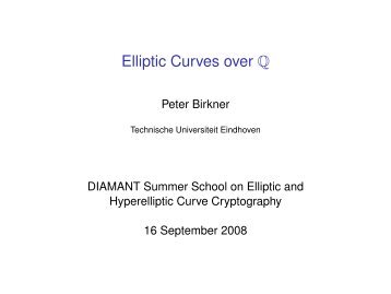 Elliptic Curves over Q - Hyperelliptic org