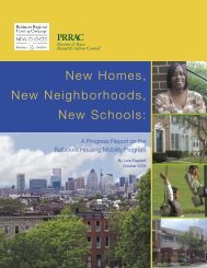 A Progress Report on the Baltimore Housing Mobility Program
